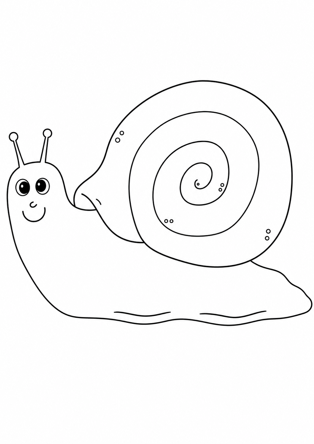 Disegni da colorare Disegno da colorare: Lumaca