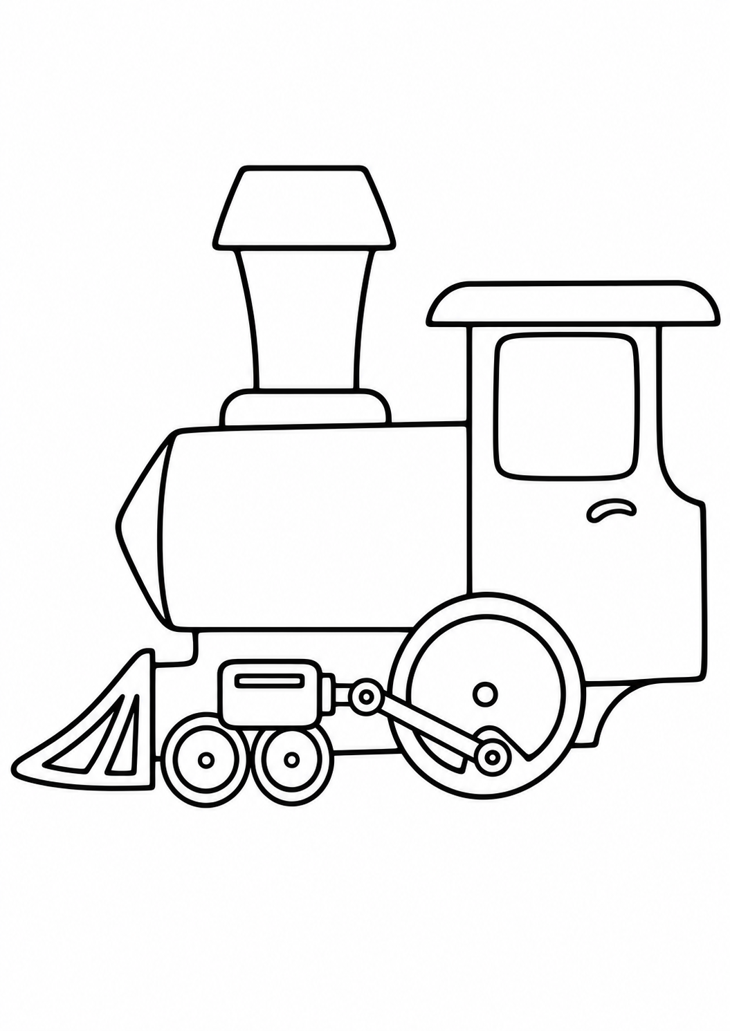 Disegni da colorare Disegno da colorare: Trenino
